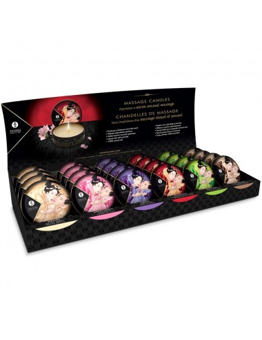 CANDELA DA MASSAGGIO MINI CAREZZA A LUME DI CANDELA + DISPLAY