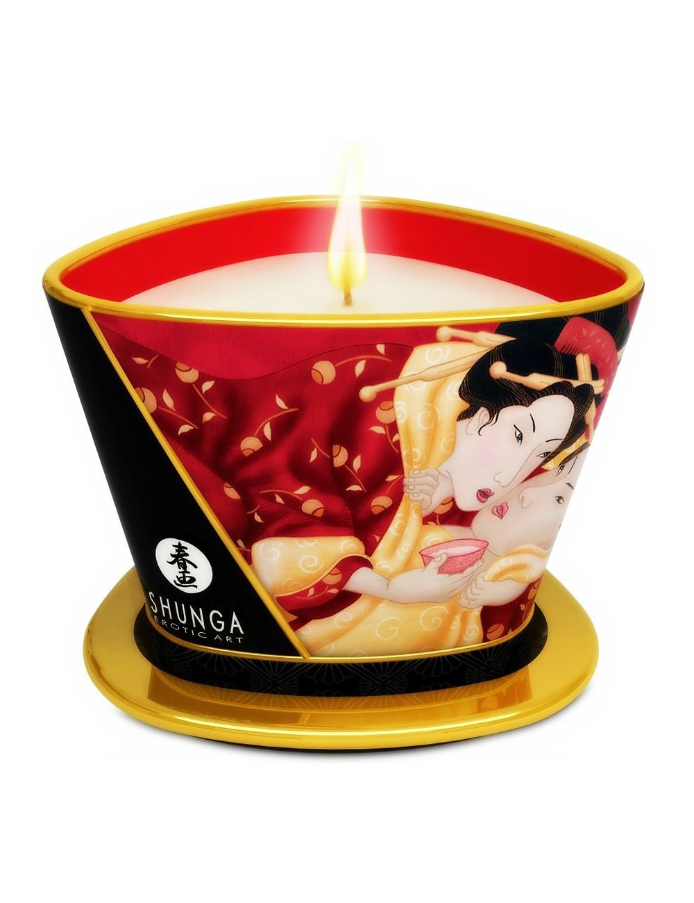 MINI CARESS BY CANDLELIGHT MASSAGE CANDLE ROMANCE WINE