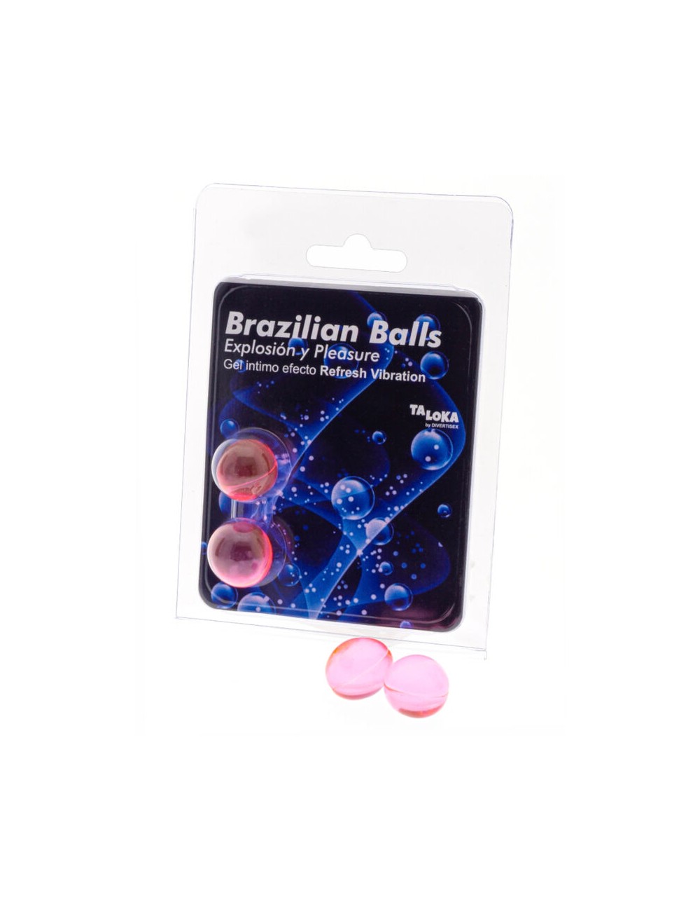 TALOKA - 2 PALLINE BRASILIANI REFRESH EFFETTO VIBRANTE GEL EMOZIONANTE