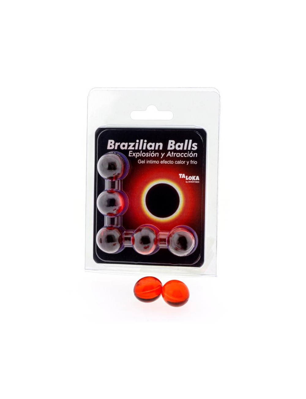 TALOKA - 5 PALLINE BRASILIANI GEL EMOZIONANTE EFFETTO CALDO E FREDDO