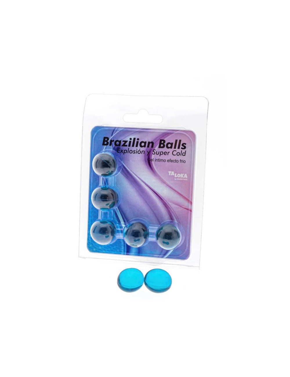 TALOKA - 5 PALLINE BRASILIANI GEL EMOZIONANTE EFFETTO FREDDO