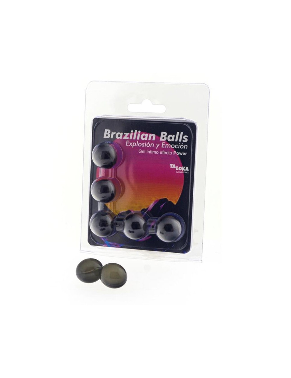 TALOKA - 5 PALLINE BRASILIANI GEL EMOZIONANTE EFFETTO POTENZA TALOKA - 5 PALLINE BRASILIANI GEL EMOZIONANTE EFFETTO POTENZA