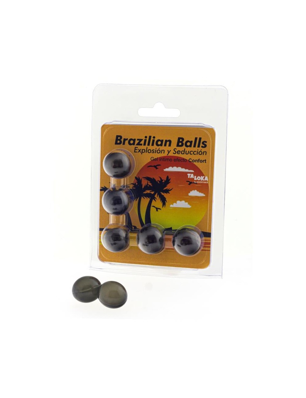 TALOKA - 5 PALLINE BRASILIANI GEL EMOZIONANTE EFFETTO COMFORT TALOKA - 5 PALLINE BRASILIANI GEL EMOZIONANTE EFFETTO COMFORT