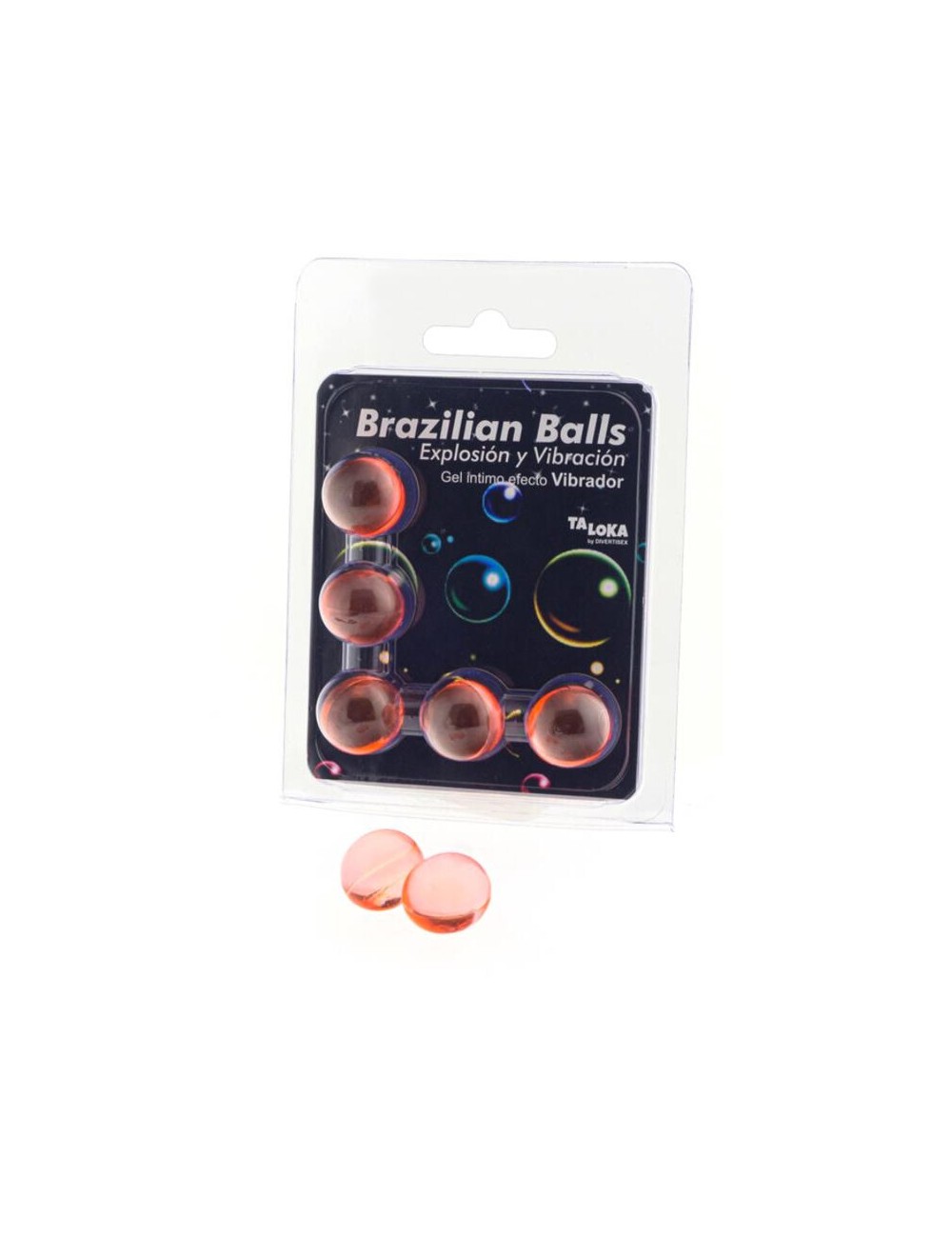 TALOKA - 5 PALLINE BRASILIANI GEL EMOZIONANTE EFFETTO VIBRANTE TALOKA - 5 PALLINE BRASILIANI GEL EMOZIONANTE EFFETTO VIBRANTE