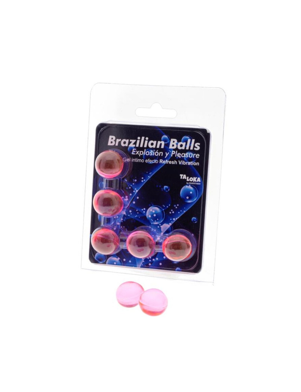 TALOKA - 5 PALLINE BRASILIANI REFRESH EFFETTO VIBRANTE GEL EMOZIONANTE