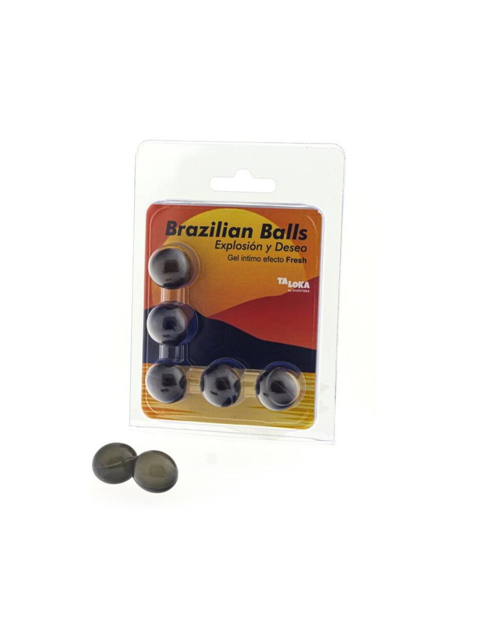 TALOKA - 5 PALLINE BRASILIANI GEL EMOZIONANTE EFFETTO FRESCO TALOKA - 5 PALLINE BRASILIANI GEL EMOZIONANTE EFFETTO FRESCO