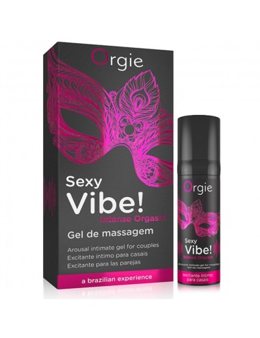 ORGIE SEXY VIBE! GEL ORGASMO INTENSO PER COPPIE 15 ML