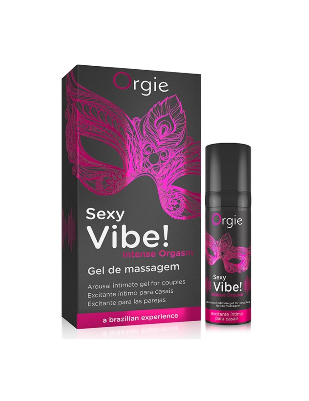ORGIE SEXY VIBE! GEL ORGASMO INTENSO PER COPPIE 15 ML ORGIE SEXY VIBE! GEL ORGASMO INTENSO PER COPPIE 15 ML