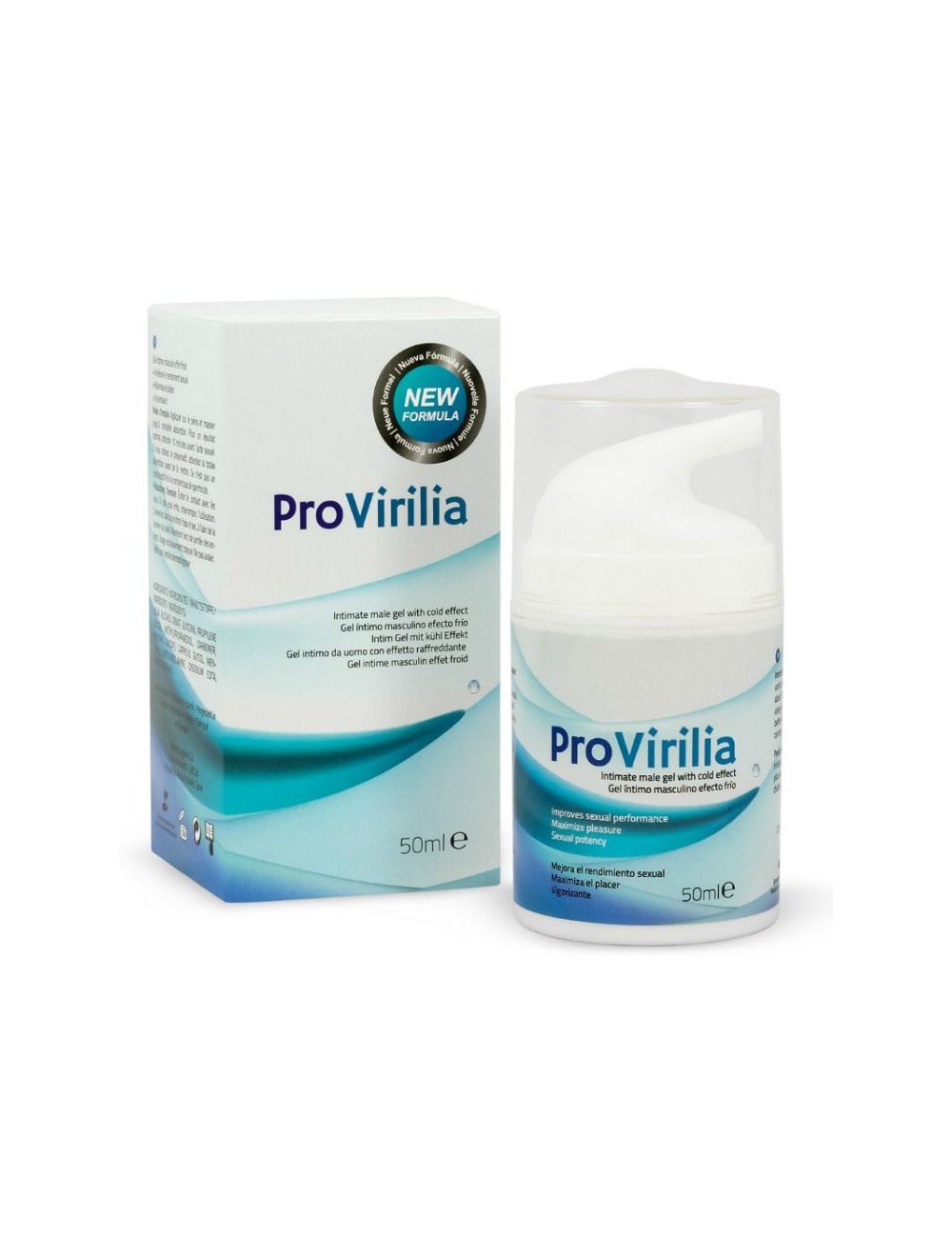 PROVIRILIA Gel intimo maschile per aumentare le prestazioni sessuali