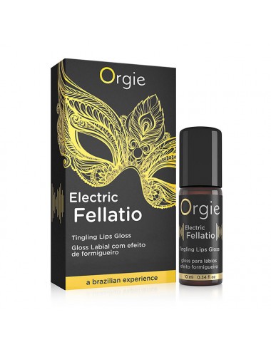 ORGIE ELETTRICO FELLATIO VIBRATING LIP GLOSS 10 ML