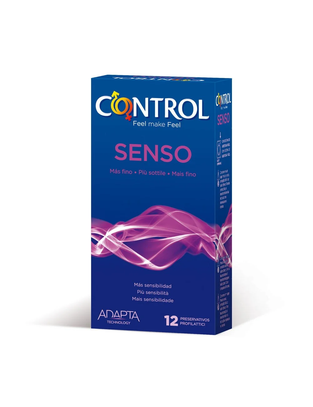CONTROL ADAPTA SENSO CONDOMS 12 UNITS CONTROL ADAPTA SENSO CONDOMS 12 UNITS
