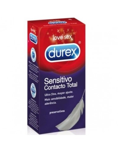 CONTATTO TOTALE DUREX SENSIBILE 12 UNITÀ