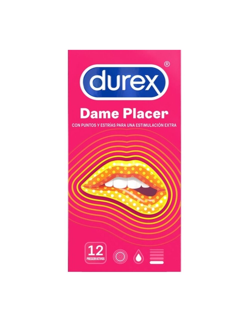DUREX DAME PLEASURE 12 UNITÀ
