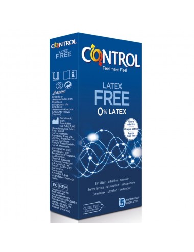 CONTROL FREE SIN LATEX CONDOMS 5 UNITS