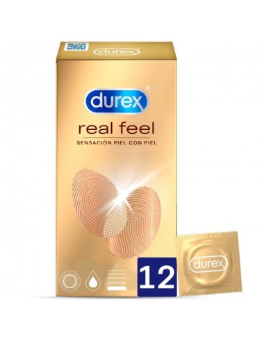 DUREX REAL FEEL 12 UNITÀ