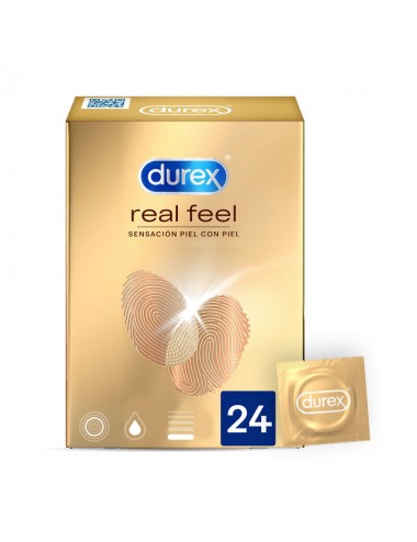 DUREX REAL FEEL 24 UNITÀ