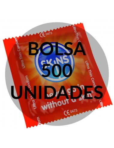 SKINS PRESERVATIVO ULTRA SOTTILE BUSTA 500