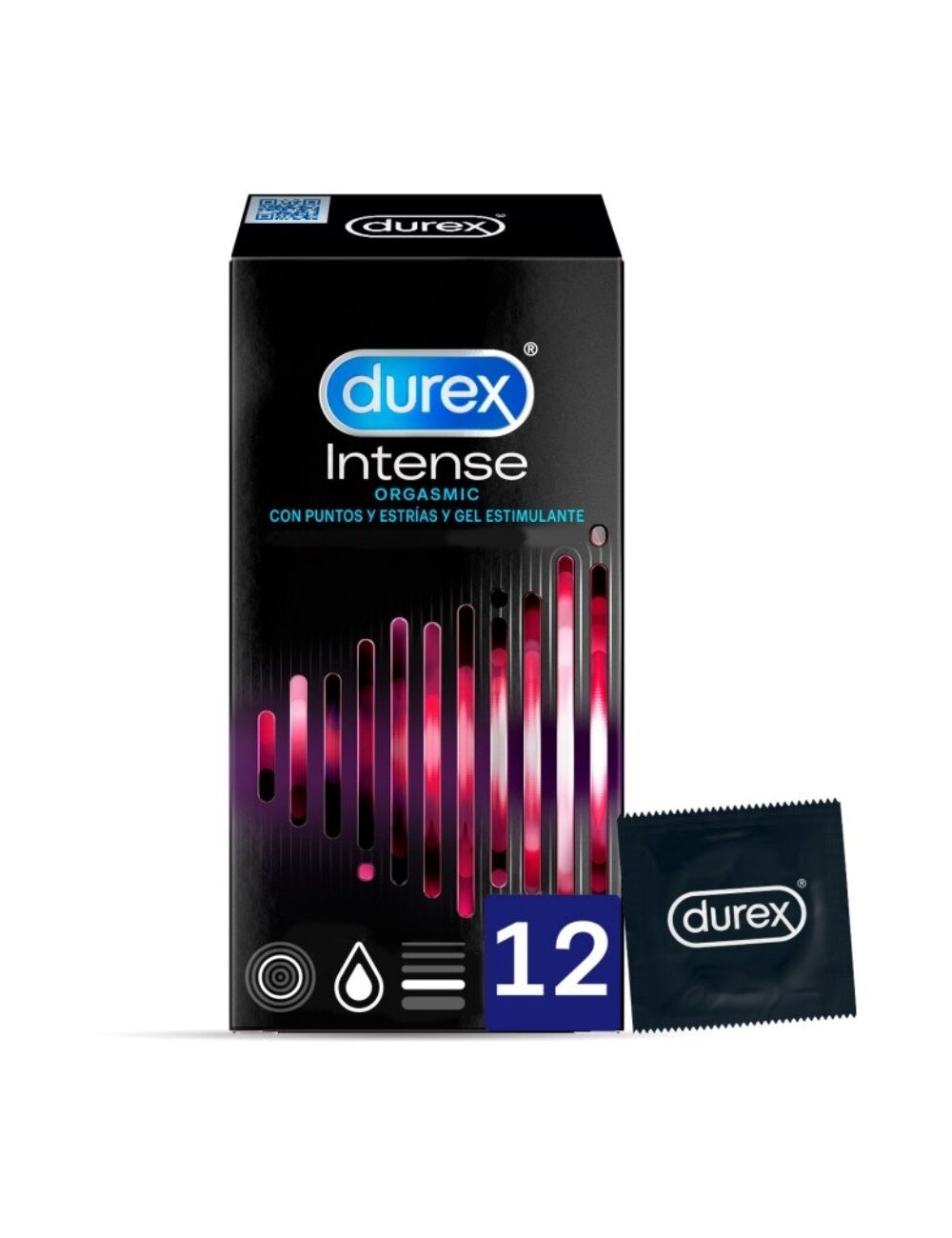 DUREX INTENSE ORGASMIC 12 PZ DUREX INTENSE ORGASMIC 12 PZ