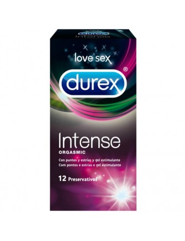 DUREX INTENSE ORGASMIC 12 PZ