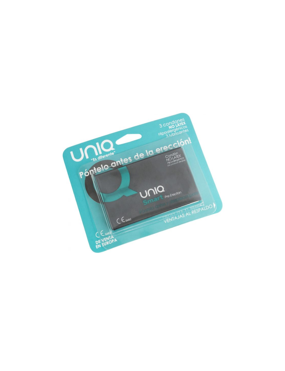 UNIQ SMART LATEX FREE PRE-ERECTION CONDOMS 3 UNITS UNIQ SMART LATEX FREE PRE-ERECTION CONDOMS 3 UNITS