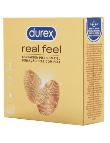 DUREX REAL FEEL PRESERVATIVO 3 UDS