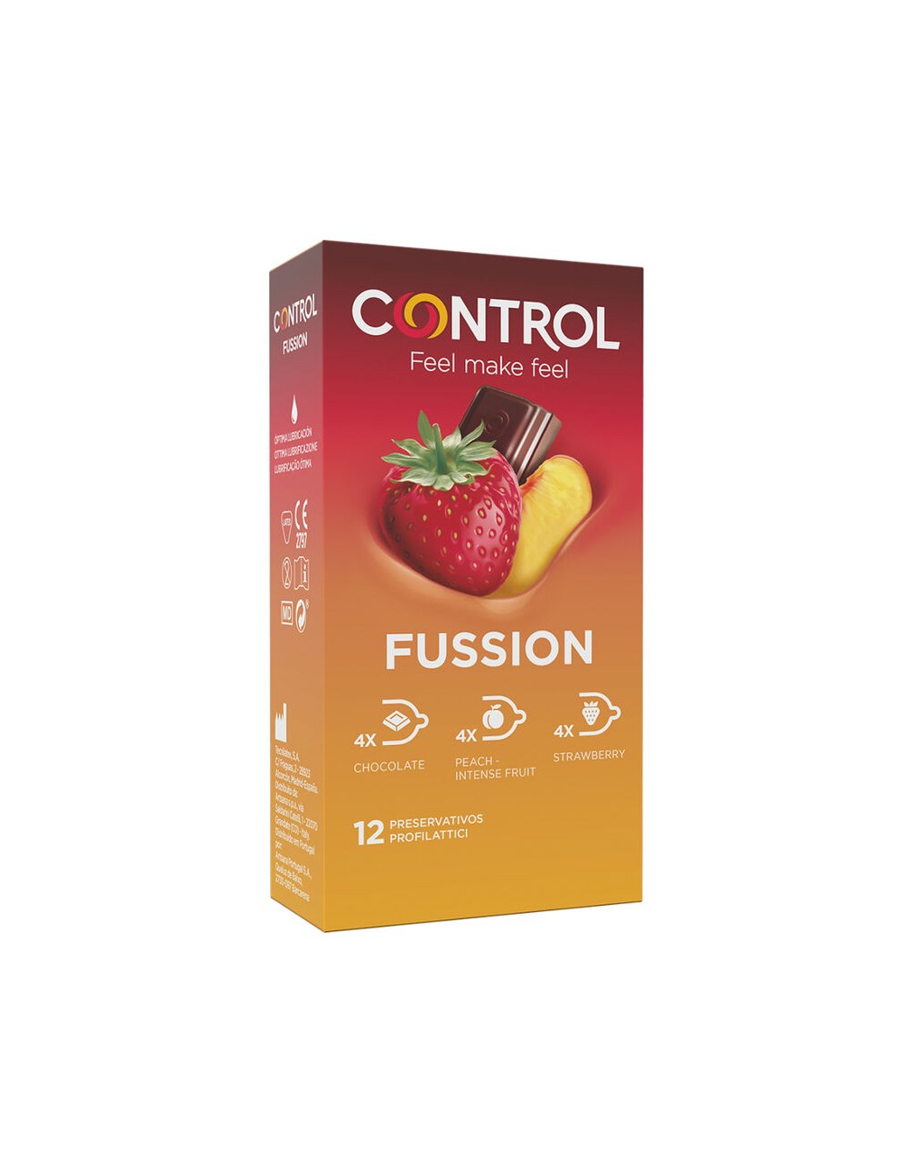 CONTROL FUSSION CONDOMS 12 UNITS