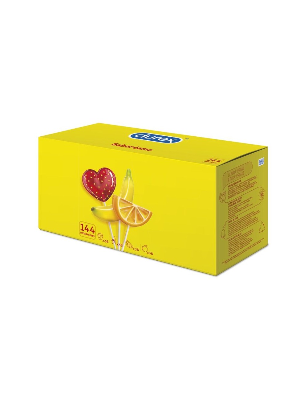 DUREX PLEASURE FRUITS 144 UNITÀ DUREX PLEASURE FRUITS 144 UNITÀ
