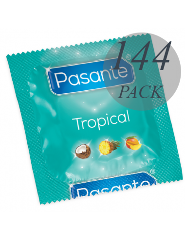 PASANTE PRESERVATIVO BORSA TROPICALE 144 UNITÀ