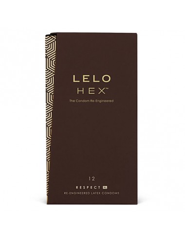 LELO HEX PRESERVATIVI RESPECT XL 12 PACK