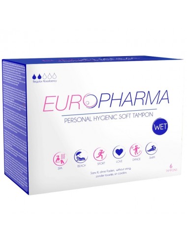 EUROPHARMA TAMPON AZIONE TAMPONI 6 UNITÀ