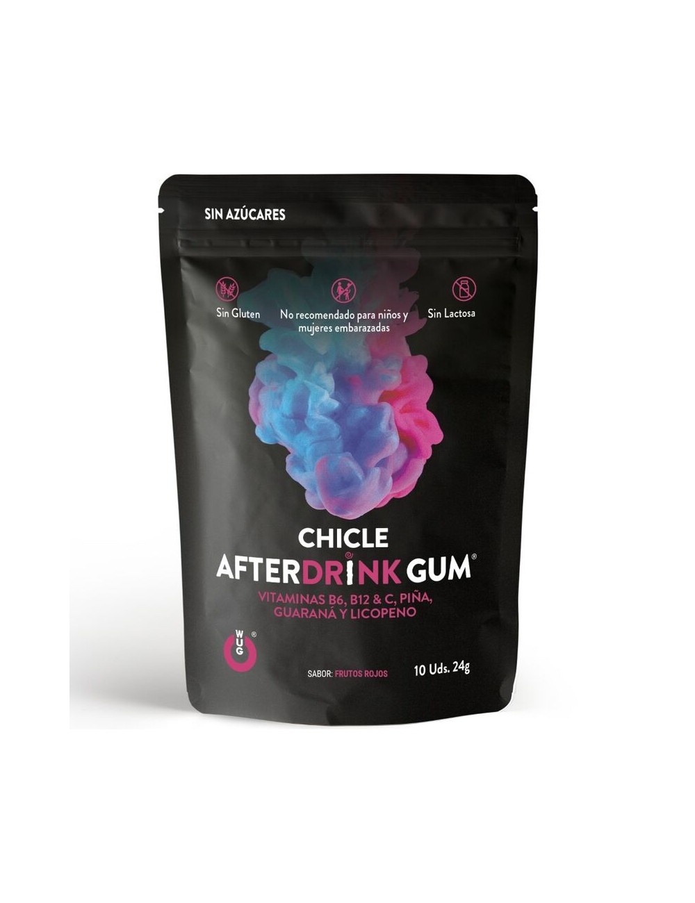 WUG GUM AFTER DRINK HANGOVER 10 UNITS WUG GUM AFTER DRINK HANGOVER 10 UNITS