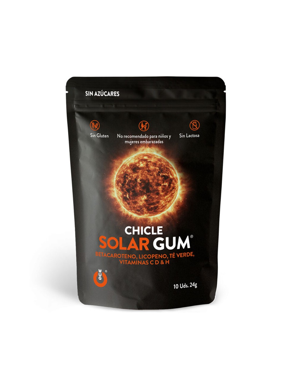 WUG GUM SOLAR GUM SUN TANNING 10 UNITS