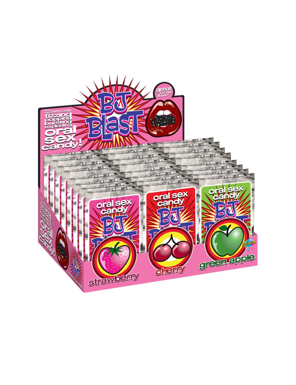 PIPEDREAMS BJ BLAST CARAMELO SEXO ORAL SURTIDO DISPLAY 36 UDS