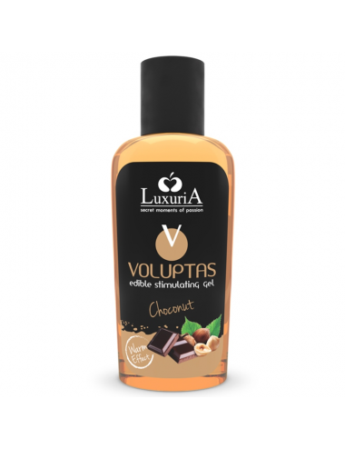 LUXURIA VOLUPTAS GEL ALIMENTARE STIMOLANTE EFFETTO RISCALDANTE - CIOCCOLATO 100 ML