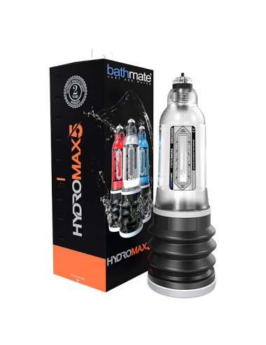 POMPA PENE BATHMATE HYDROMAX 5 TRASPARENTE