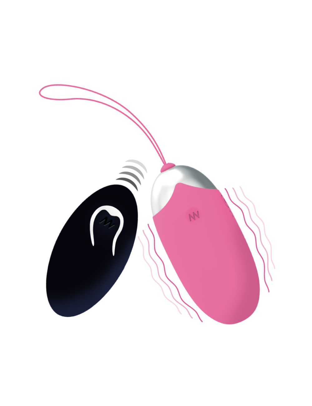 UOVO VIBRANTE INTENSE FLIPPY II CON TELECOMANDO ROSA