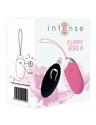 UOVO VIBRANTE INTENSE FLIPPY II CON TELECOMANDO ROSA
