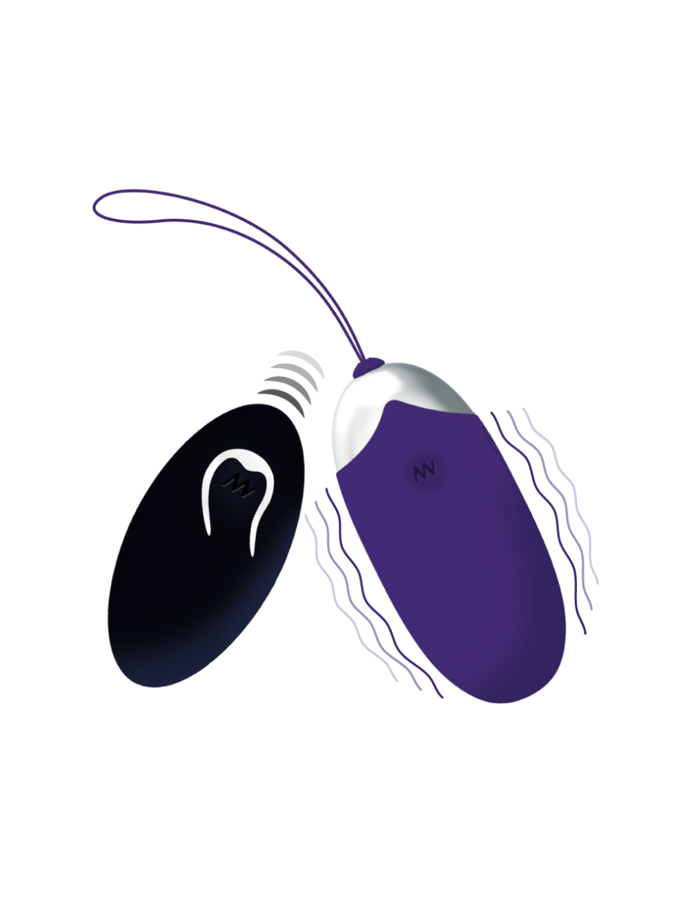 UOVO VIBRANTE INTENSE FLIPPY II CON TELECOMANDO VIOLA UOVO VIBRANTE INTENSE FLIPPY II CON TELECOMANDO VIOLA