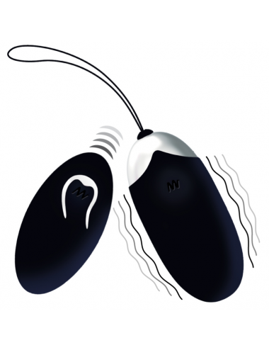 UOVO VIBRANTE INTENSE FLIPPY II CON TELECOMANDO NERO