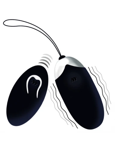 UOVO VIBRANTE INTENSE FLIPPY II CON TELECOMANDO NERO