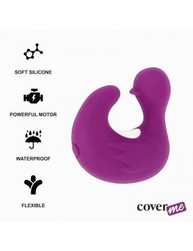 VIBRATORE COVERME DUCKYMANIA VIOLA