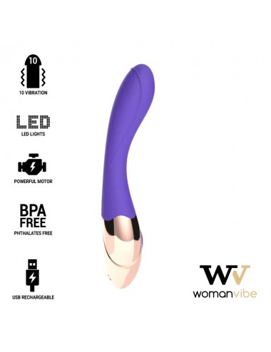 VIBRATORE RICARICABILE WOMANVIBE SUNNY SILICONE