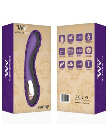 VIBRATORE RICARICABILE WOMANVIBE SUNNY SILICONE
