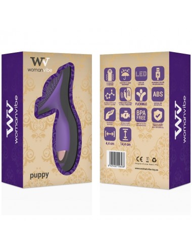 WOMANVIBE STIMOLATORE PER CUCCIOLI IN SILICONE RICARICABILE