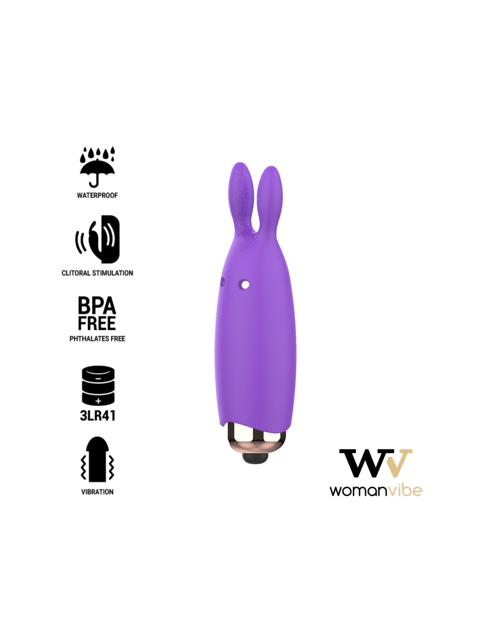 STIMOLATORE IN SILICONE WOMANVIBE BUGSY