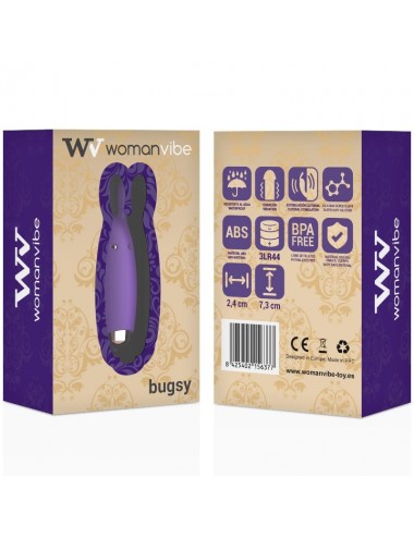 STIMOLATORE IN SILICONE WOMANVIBE BUGSY