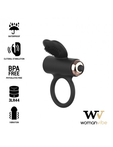 ANELLO VIBRATORE IN SILICONE WOMANVIBE ZEUS