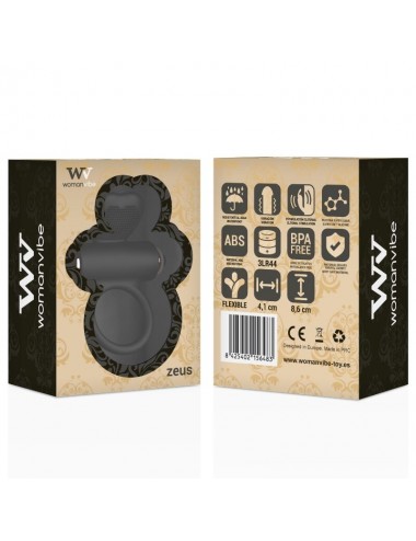 ANELLO VIBRATORE IN SILICONE WOMANVIBE ZEUS