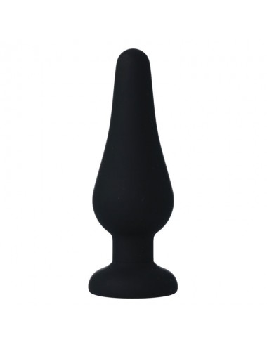 TAPPO ANALE INTENSO PIPO M SILICONE NERO 11 CM