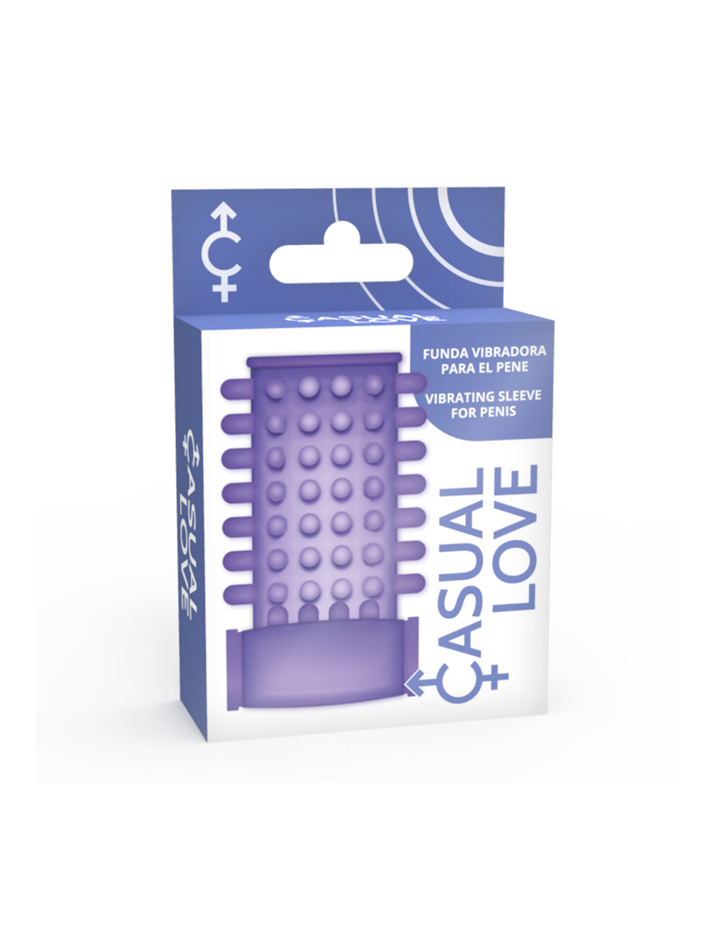 COPERTURA PER PENE VIBRATORE LILLA CASUAL ANELLO